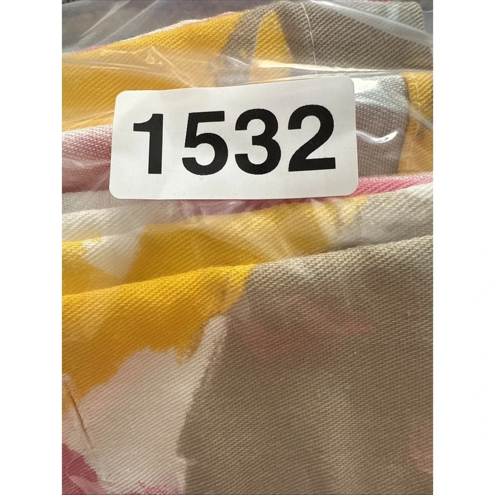 Kate Spade Shower Curtain‎ Paintball Floral Brushstrokes Abstract 68